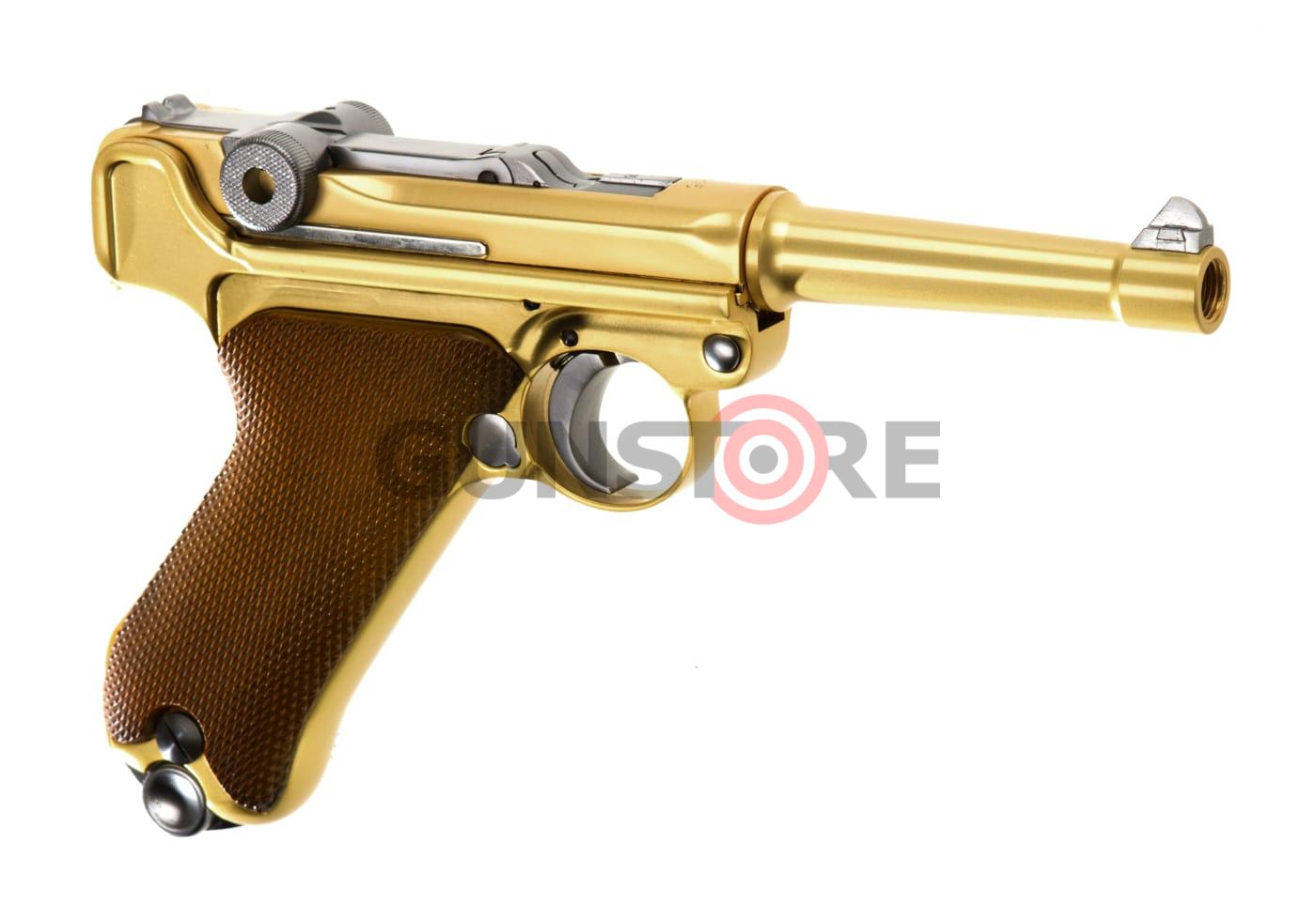 P08 Full Metal GBB Gold