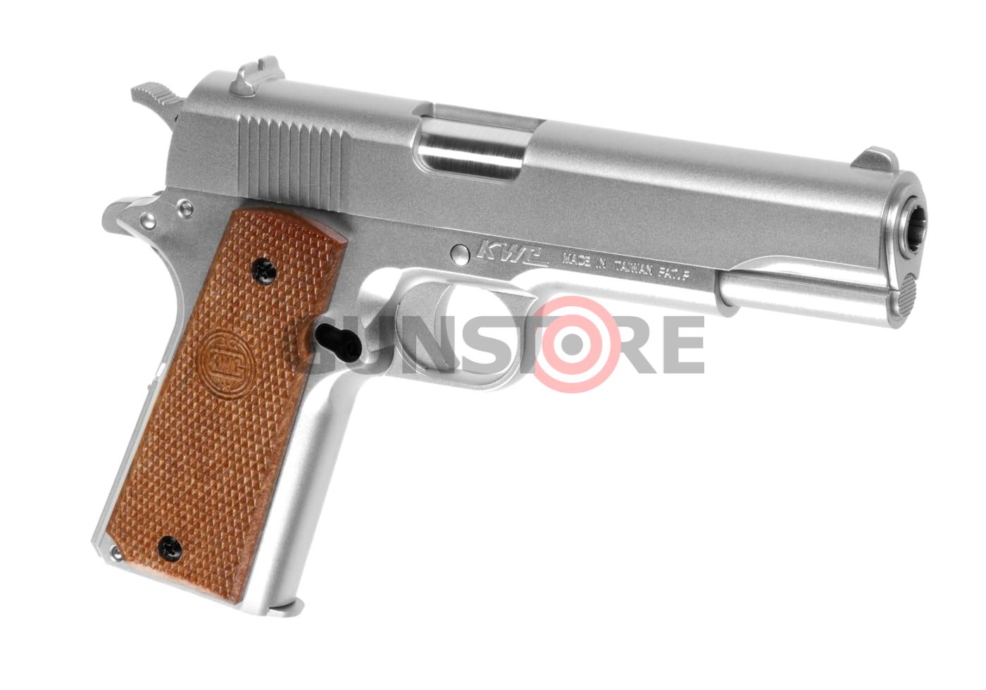 M1911 Silver Spring Gun