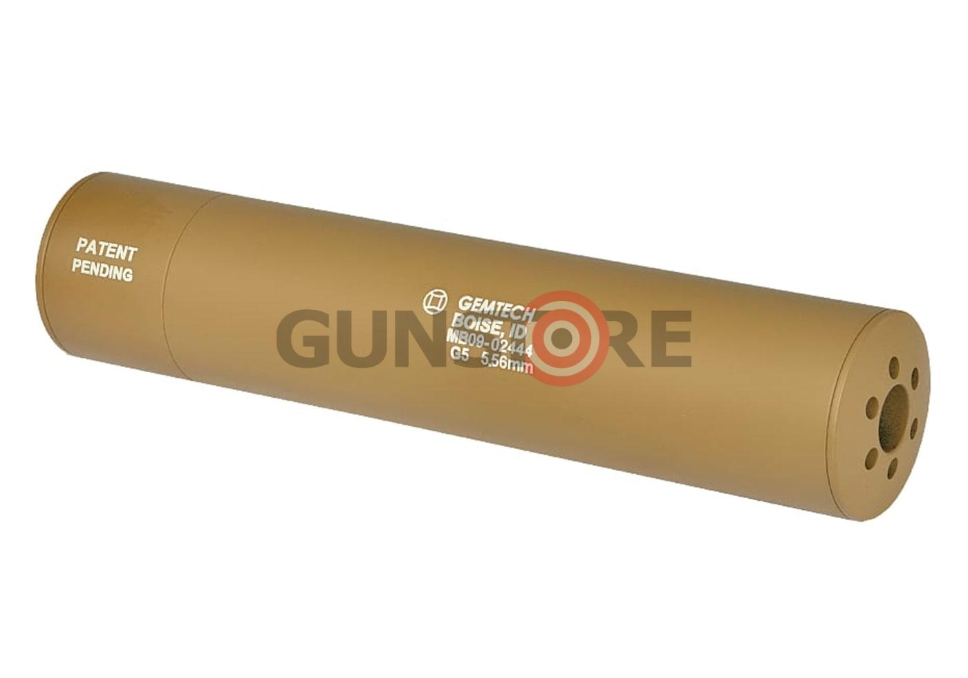 Gemtech G5 Silencer CCW Tan