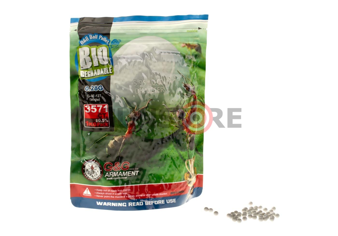 Fotografia: 0.28g Bio Precision BBs 3570rds