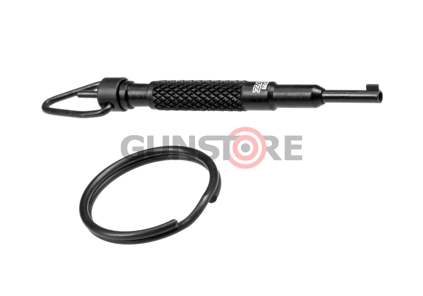 Handcuff Pocket Key Carbon Fiber /w Ring