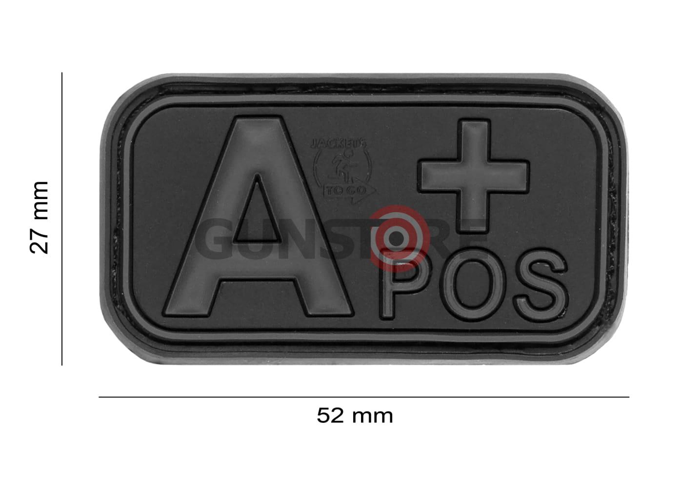 Fotografia: Bloodtype Rubber Patch A Pos