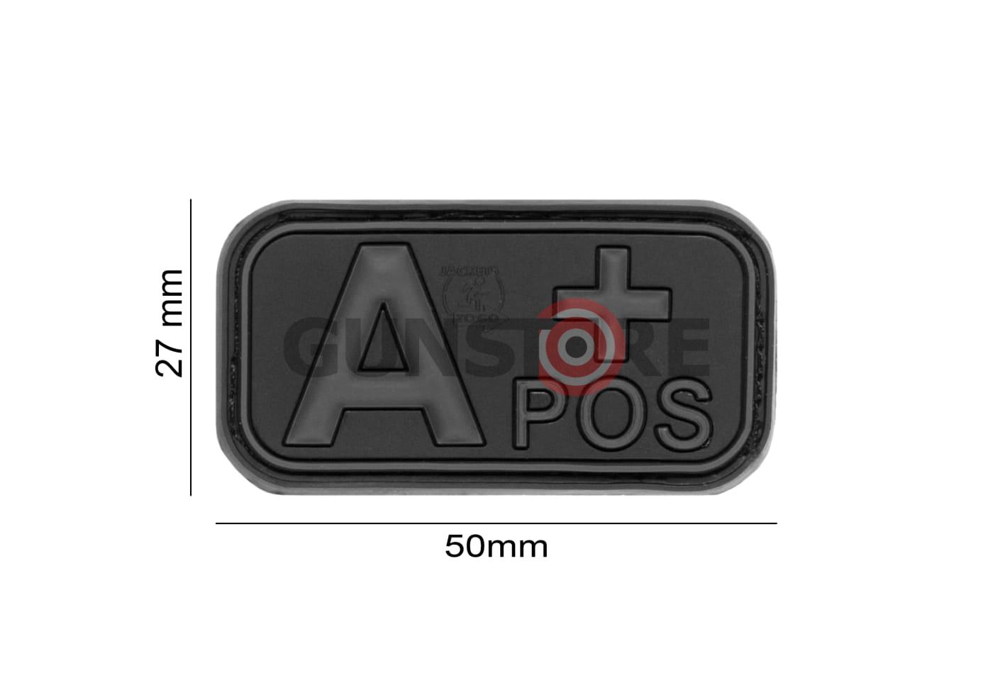 Fotografia: Bloodtype Rubber Patch A Pos