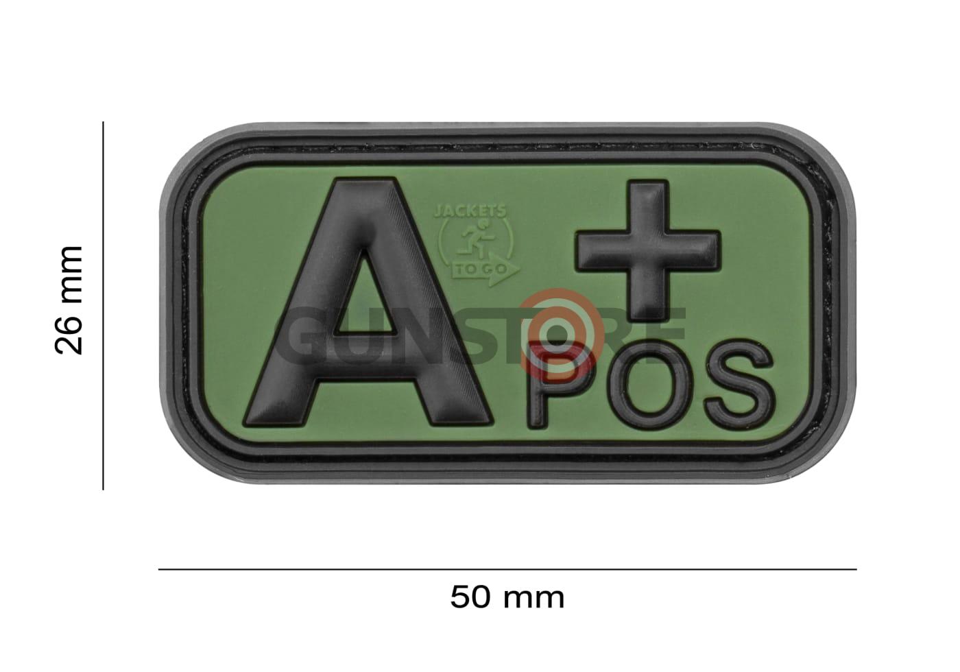 Fotografia: Bloodtype Rubber Patch A Pos