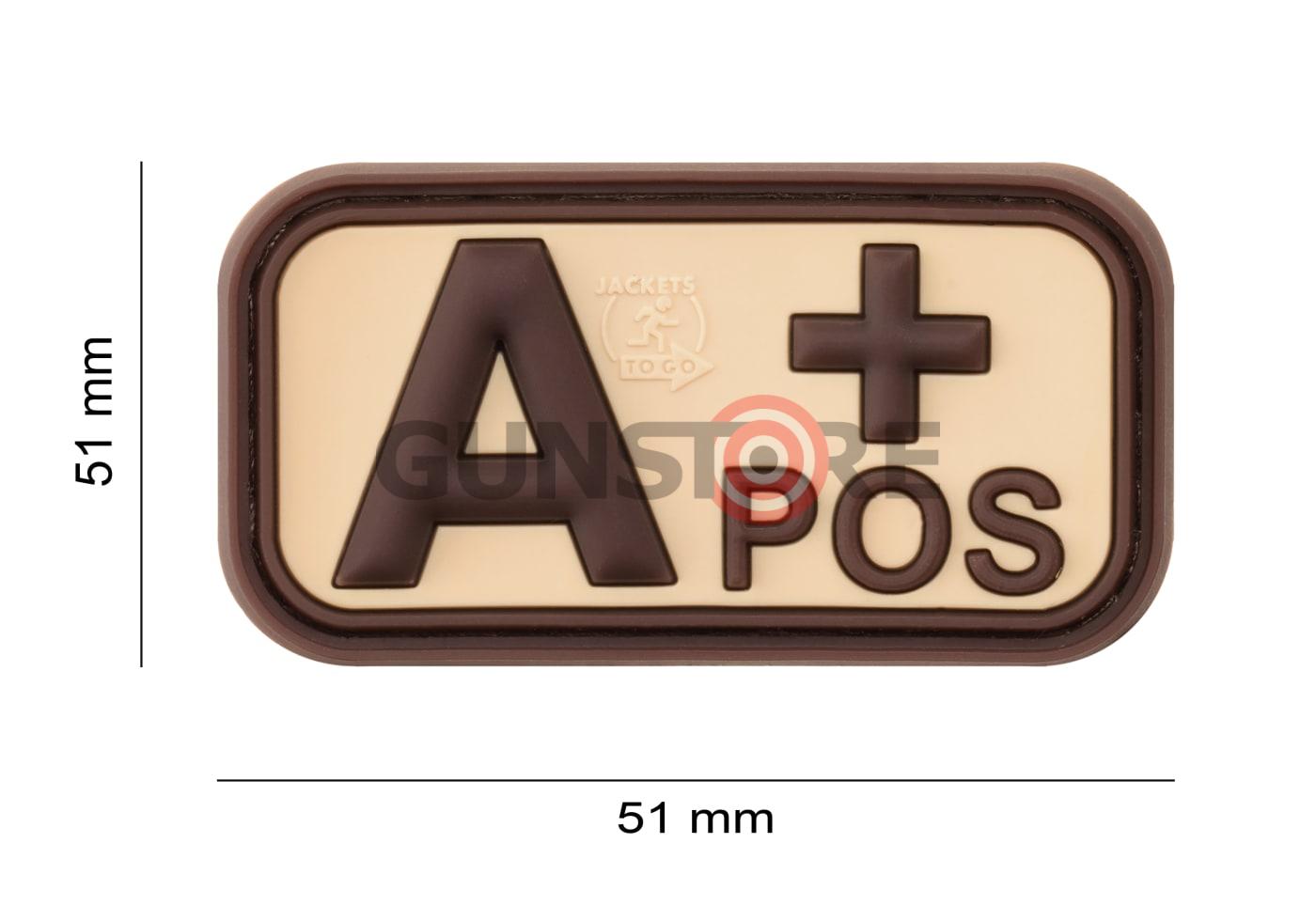 Fotografia: Bloodtype Rubber Patch A Pos