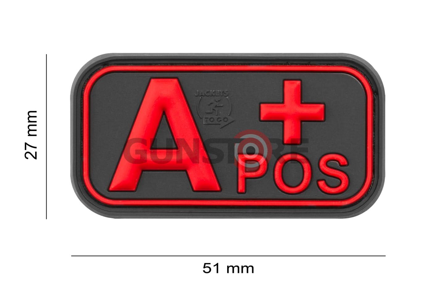 Fotografia: Bloodtype Rubber Patch A Pos