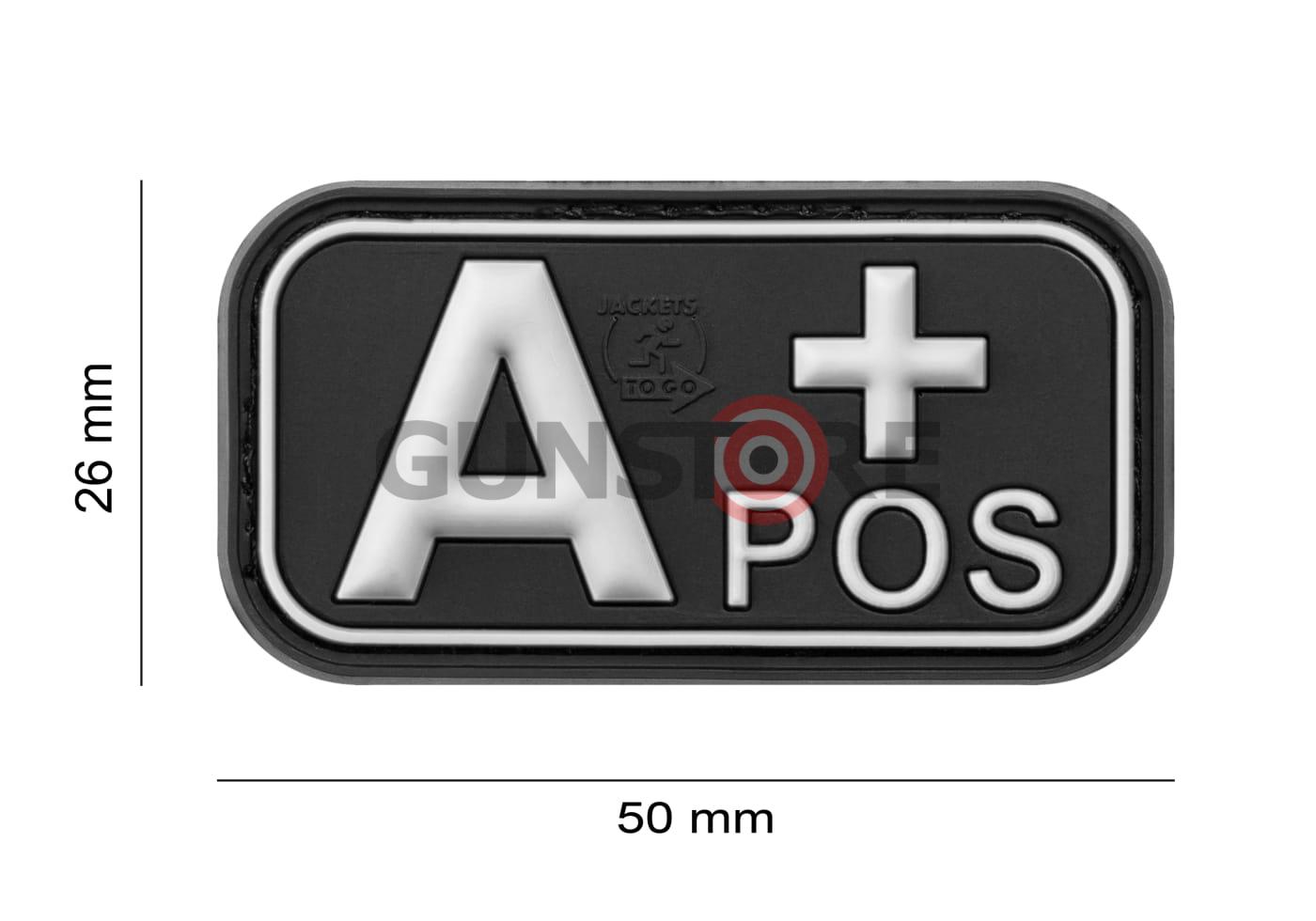 Fotografia: Bloodtype Rubber Patch A Pos