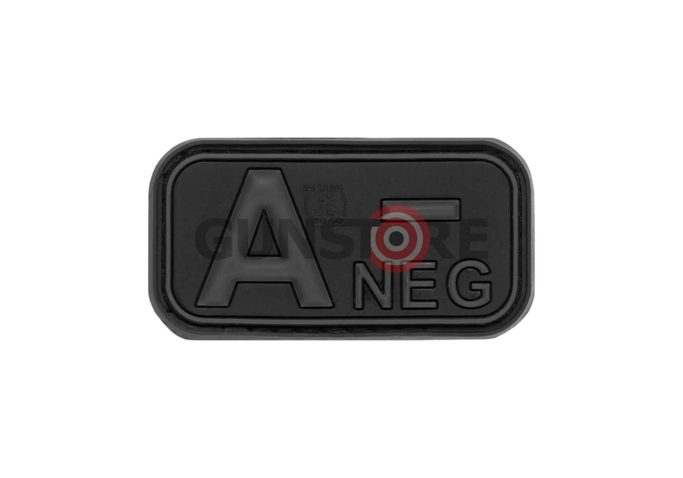 Bloodtype Rubber Patch A Neg Blackops