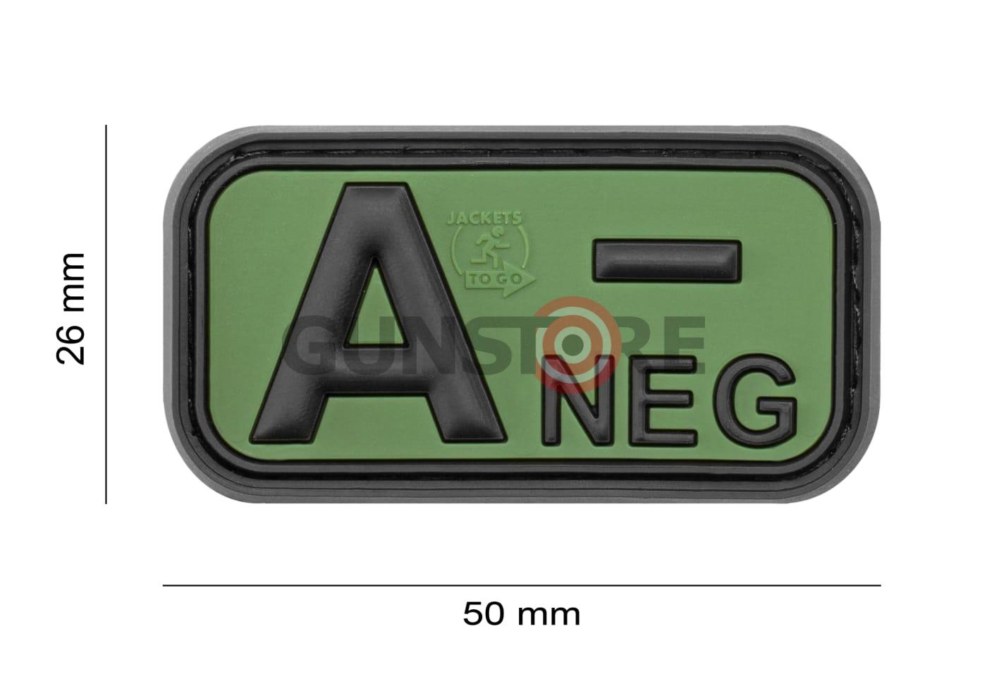 Fotografia: Bloodtype Rubber Patch A Neg