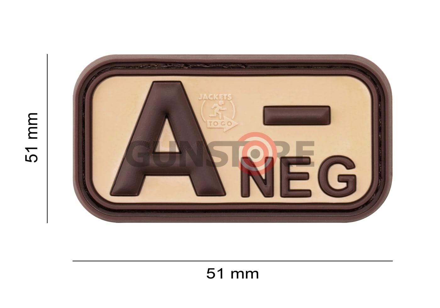 Fotografia: Bloodtype Rubber Patch A Neg