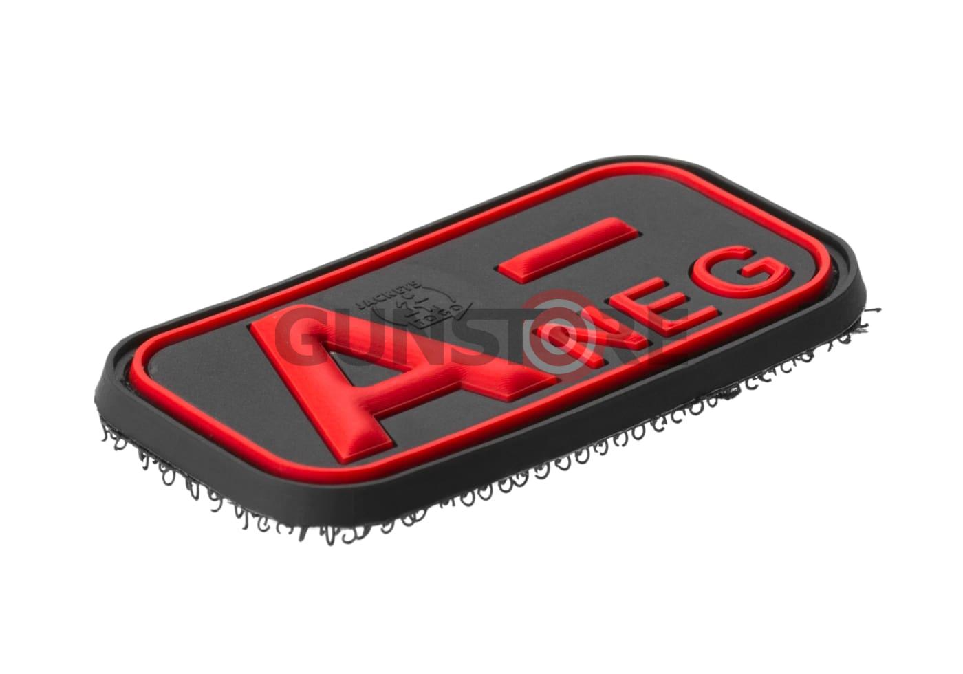 Fotografia: Bloodtype Rubber Patch A Neg