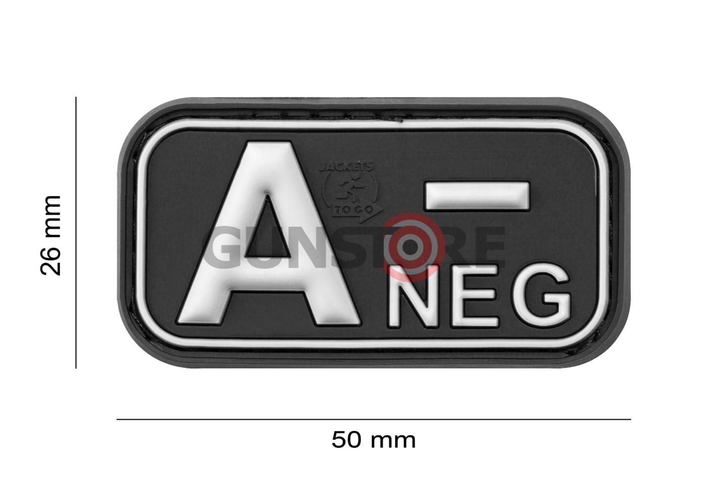 Fotografia: Bloodtype Rubber Patch A Neg