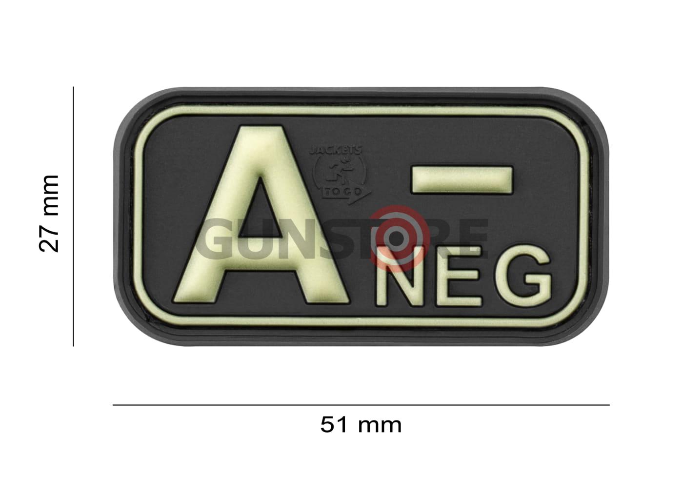 Fotografia: Bloodtype Rubber Patch A Neg