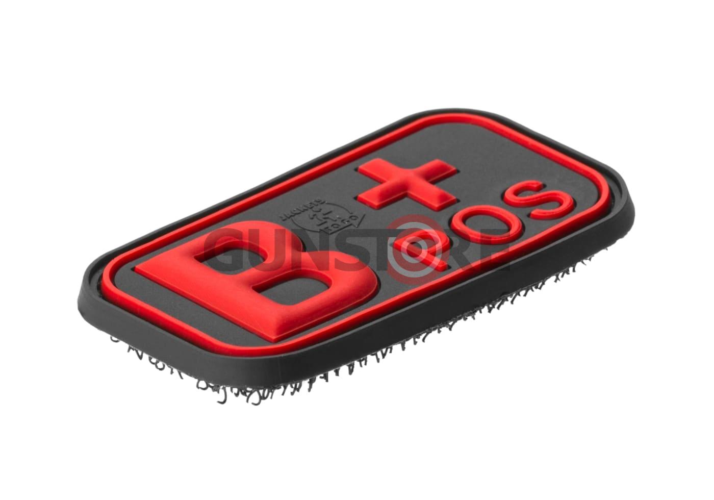 Fotografia: Bloodtype Rubber Patch B Pos