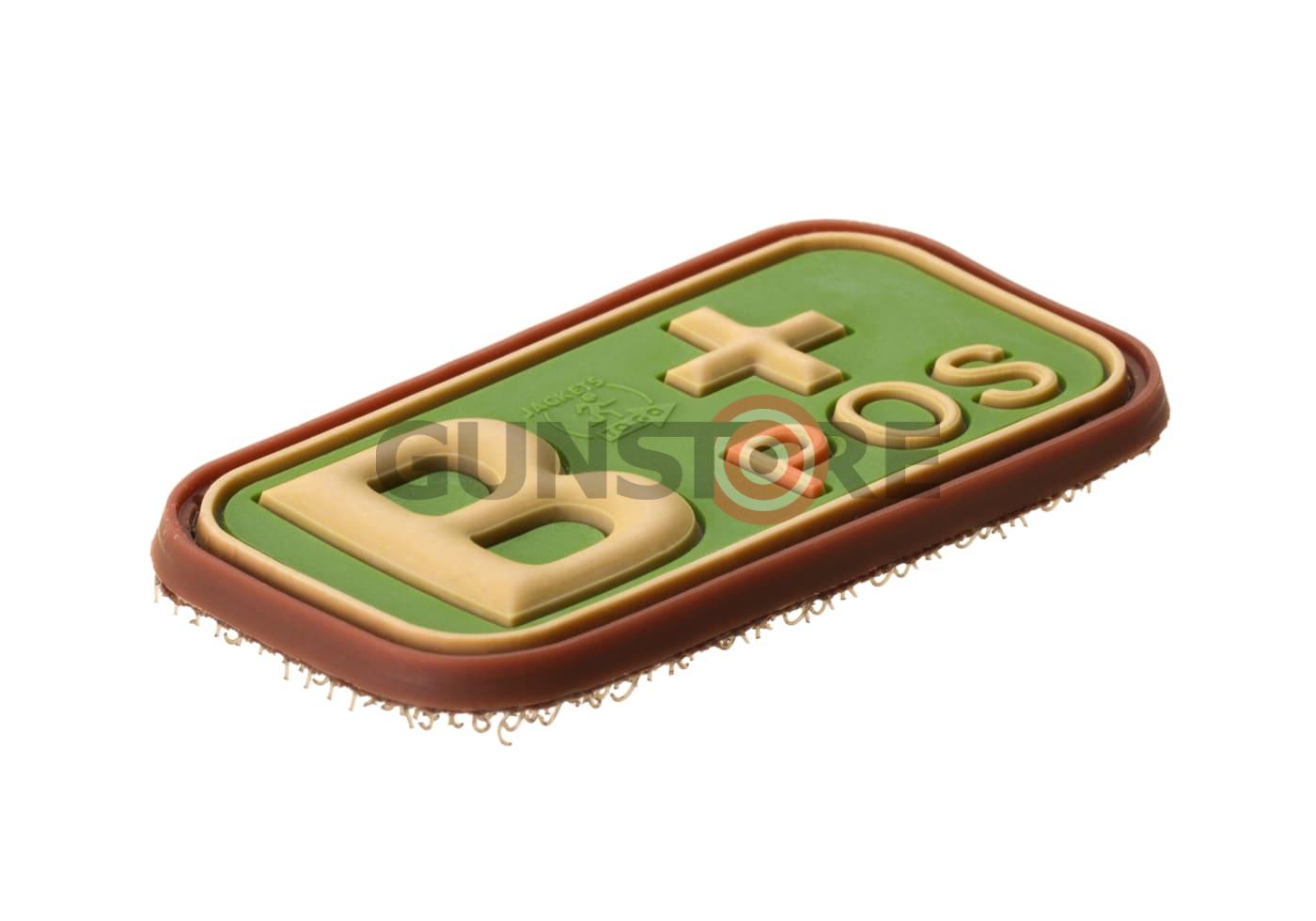 Fotografia: Bloodtype Rubber Patch B Pos