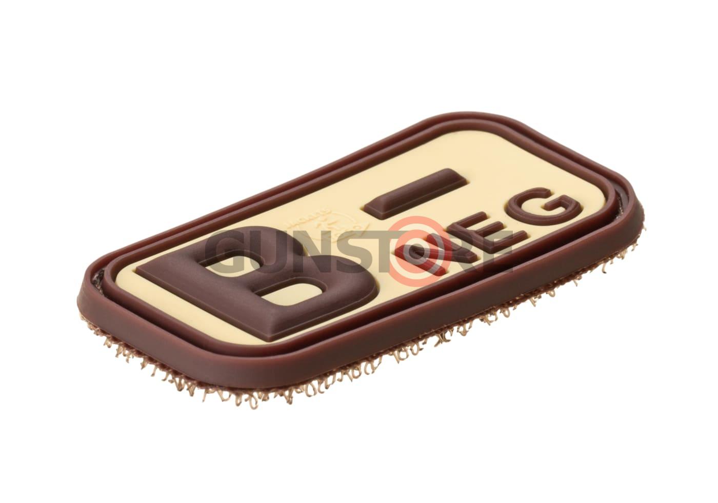 Fotografia: Bloodtype Rubber Patch B Neg