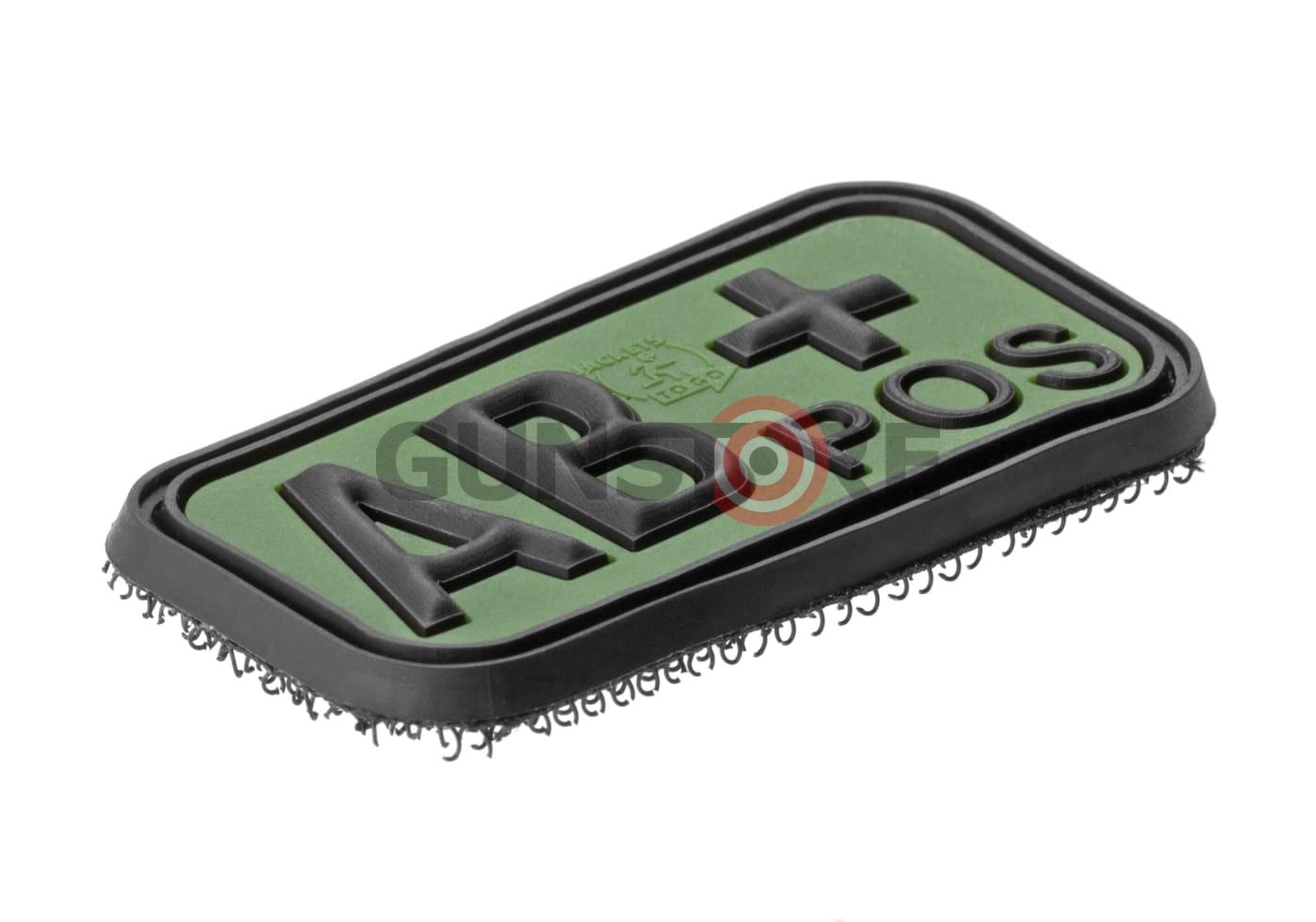 Fotografia: Bloodtype Rubber Patch AB Pos