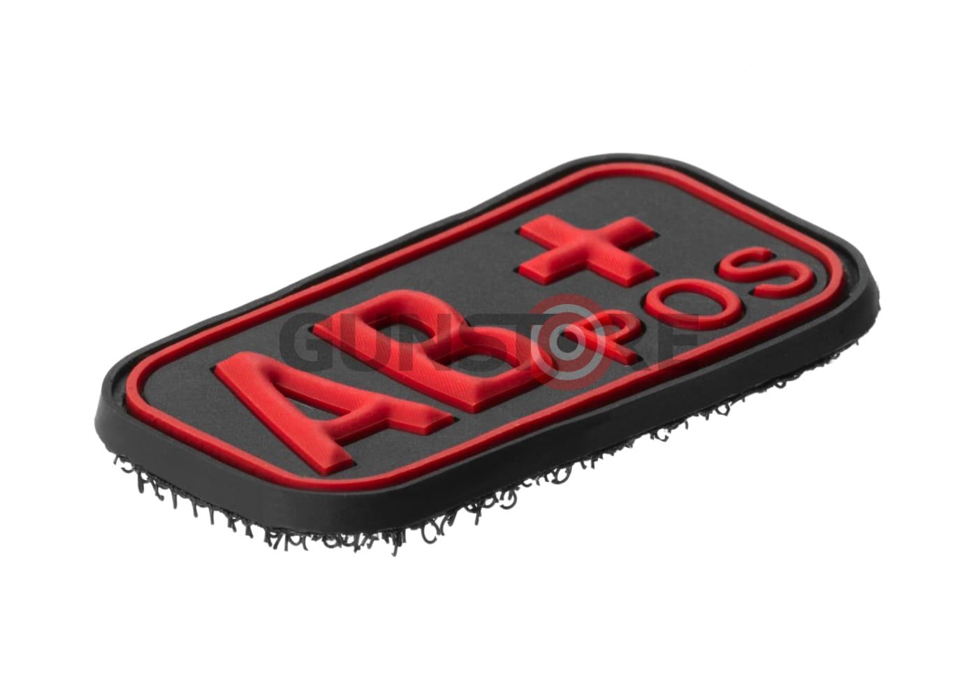 Fotografia: Bloodtype Rubber Patch AB Pos
