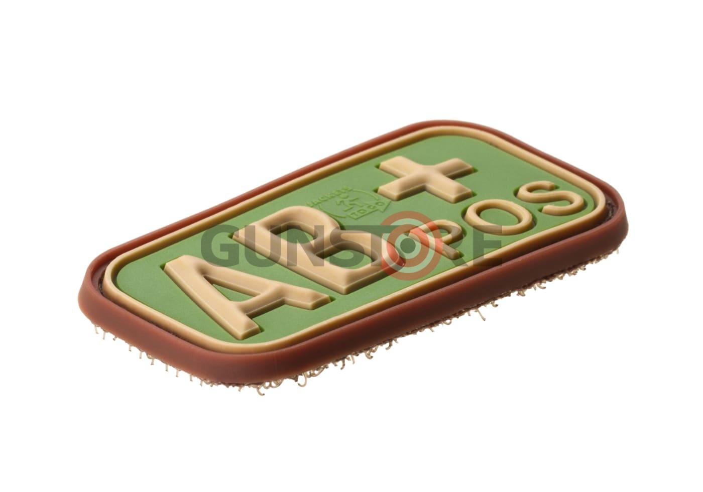 Fotografia: Bloodtype Rubber Patch AB Pos