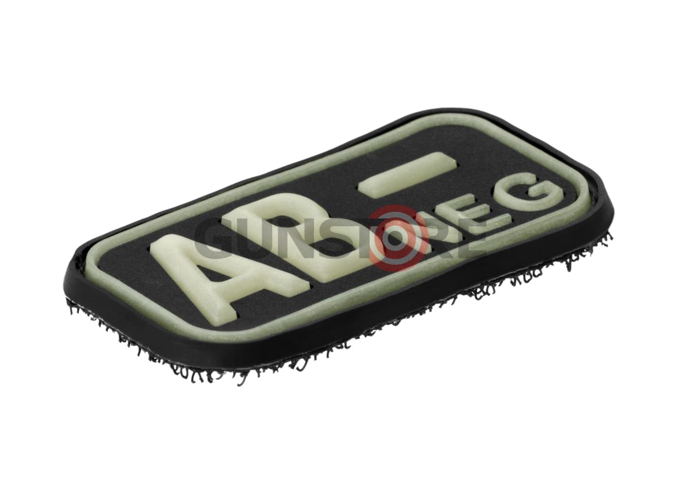 Fotografia: Bloodtype Rubber Patch AB Neg