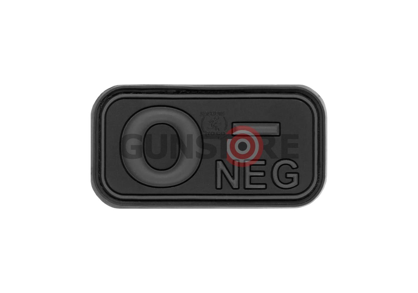 Bloodtype Rubber Patch 0 Neg