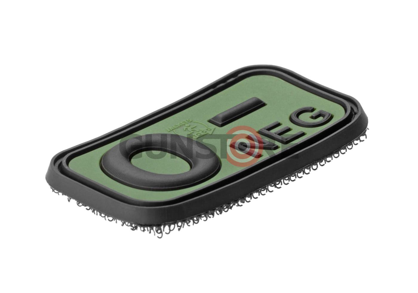 Fotografia: Bloodtype Rubber Patch 0 Neg