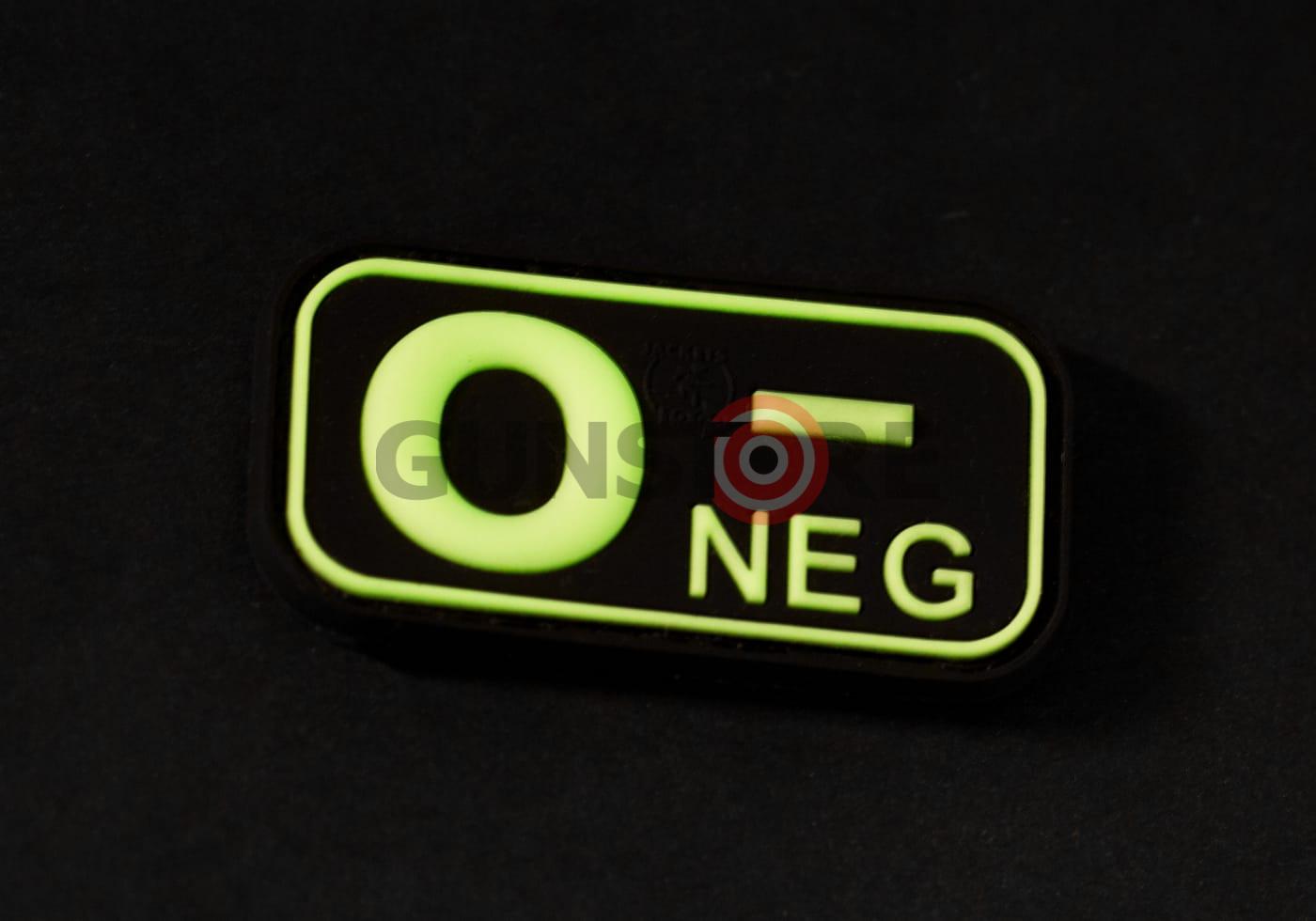 Fotografia: Bloodtype Rubber Patch 0 Neg