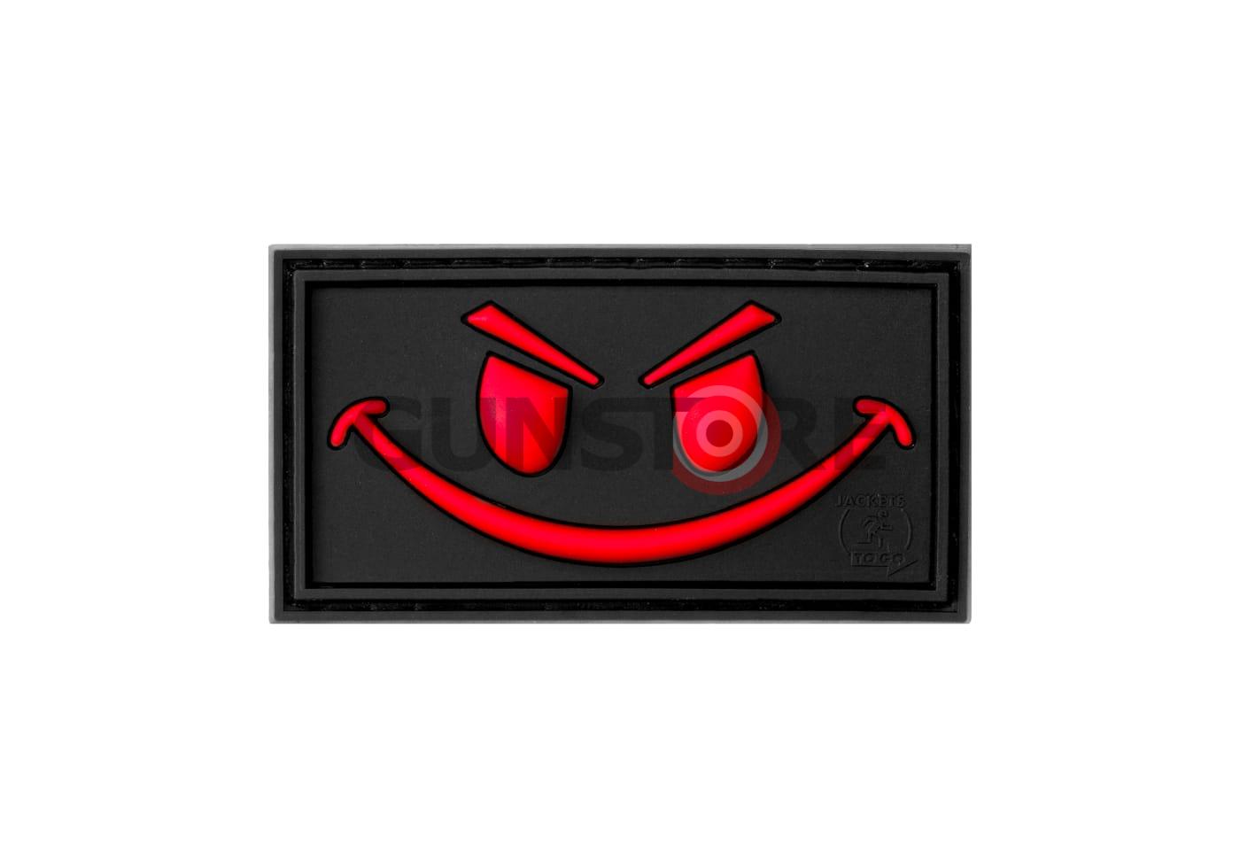 Evil Smile Rubber Patch Blackmedic