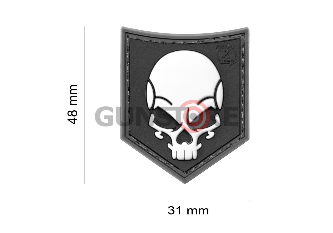 Fotografia: SOF Skull Rubber Patch