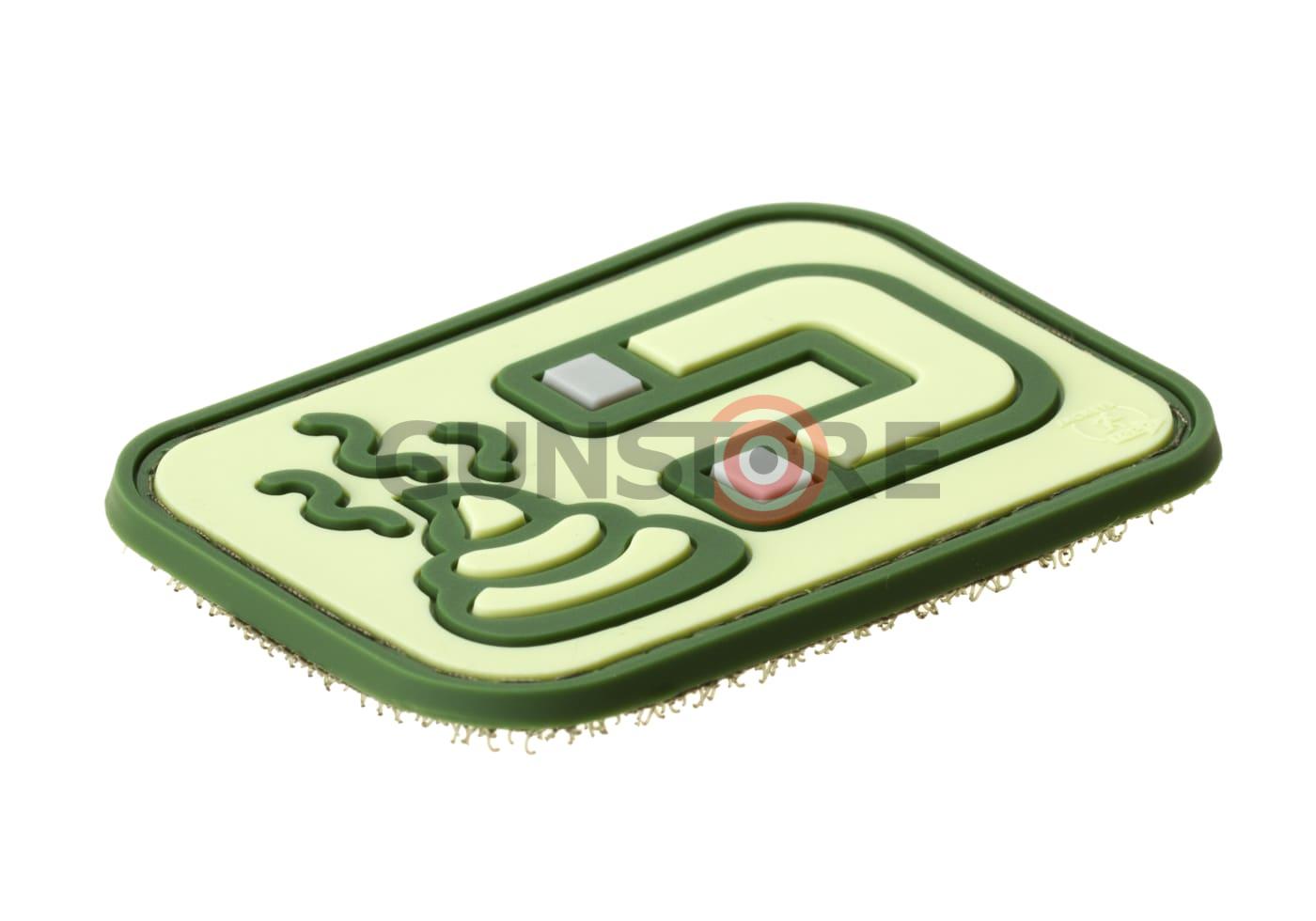 Fotografia: Shit Magnet Rubber Patch