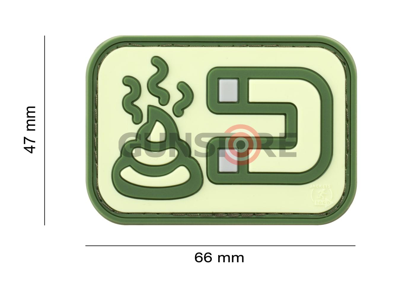 Fotografia: Shit Magnet Rubber Patch