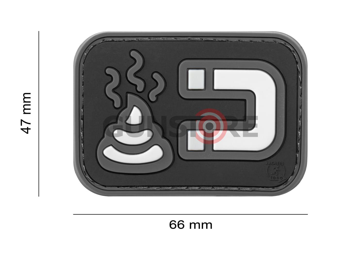 Fotografia: Shit Magnet Rubber Patch