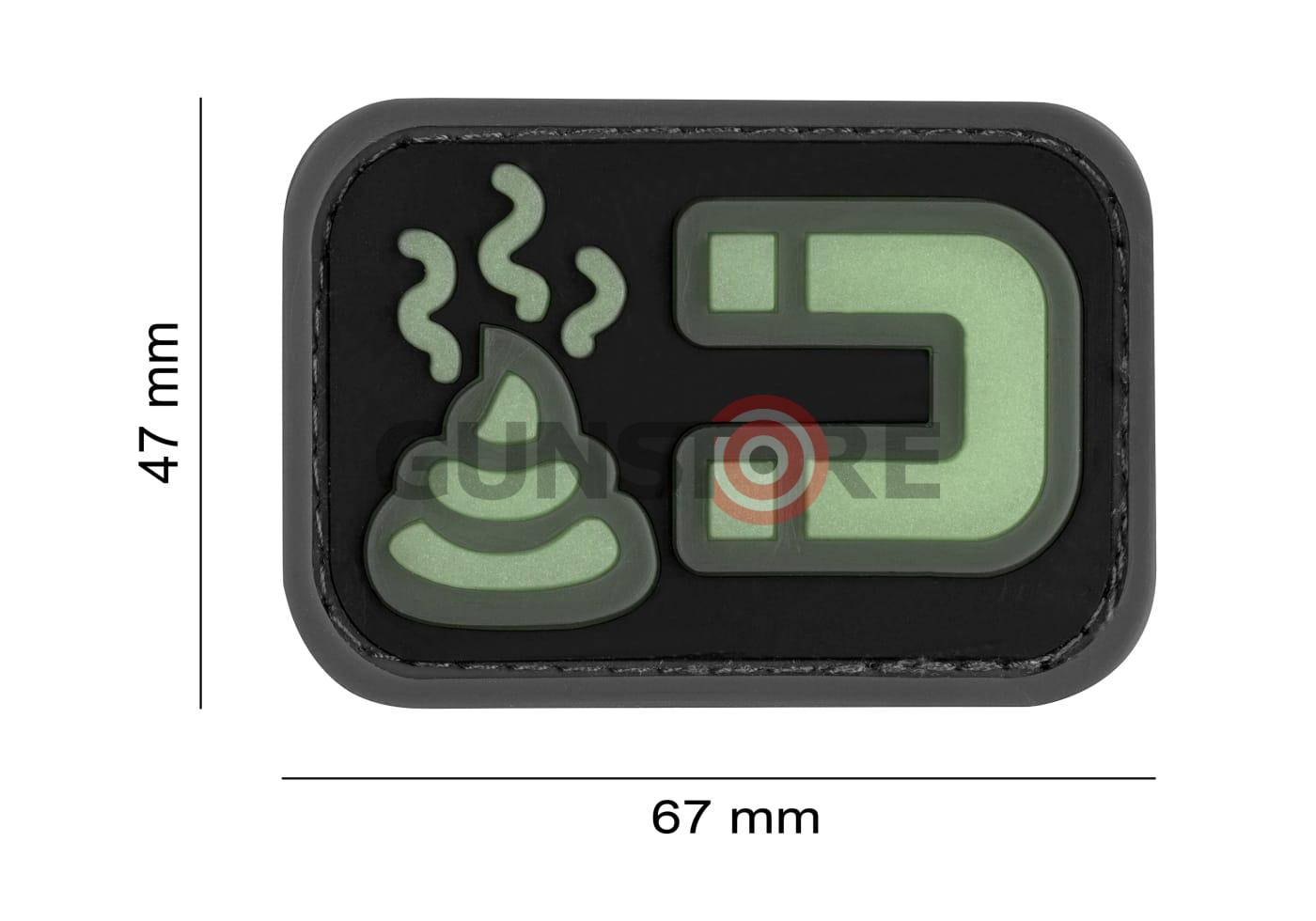 Fotografia: Shit Magnet Rubber Patch