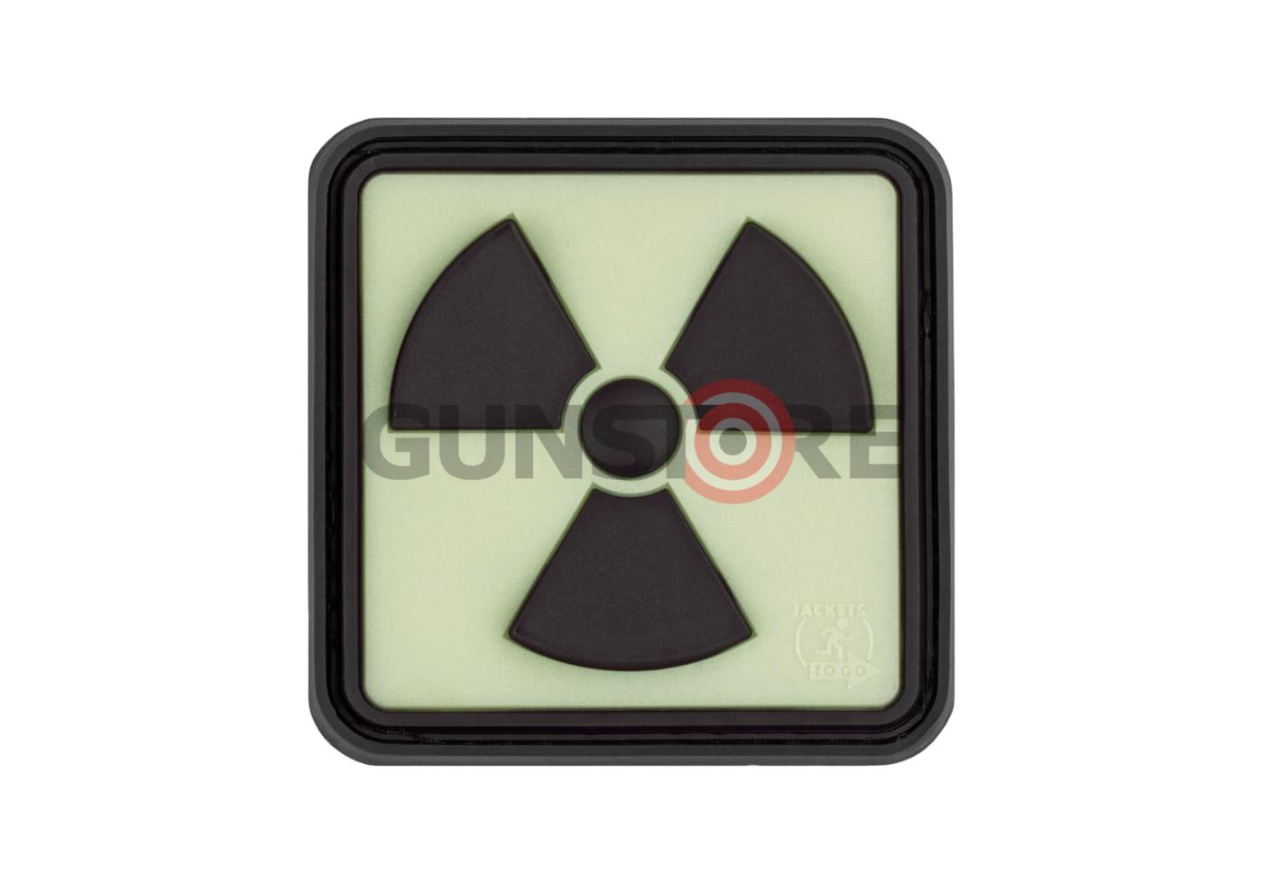 Radioactive Rubber Patch Glow Back