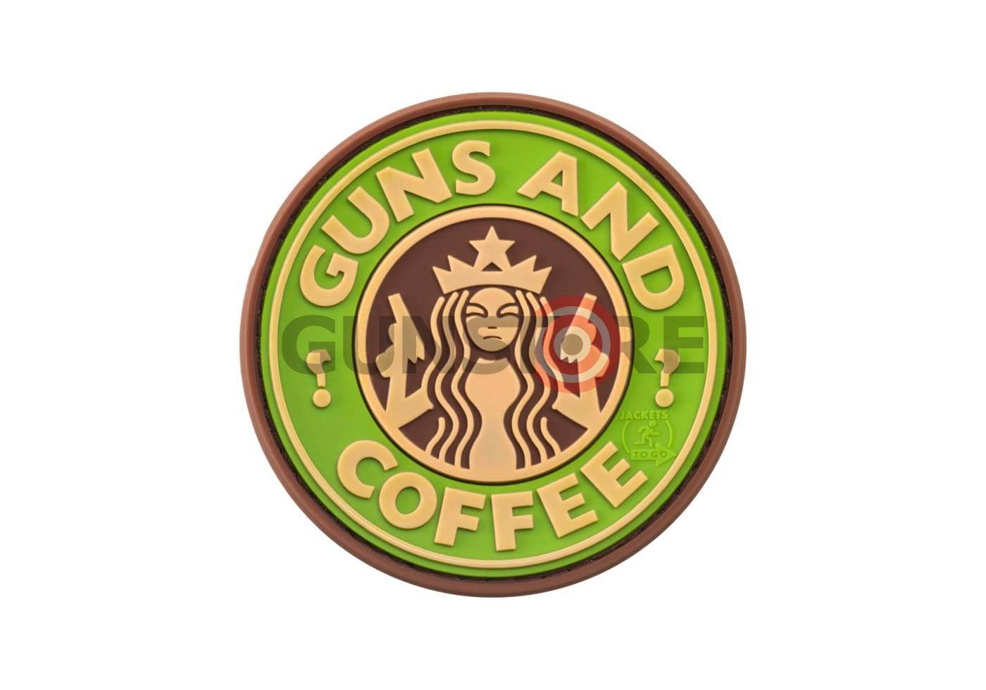 Guns and Coffee Rubber Patch