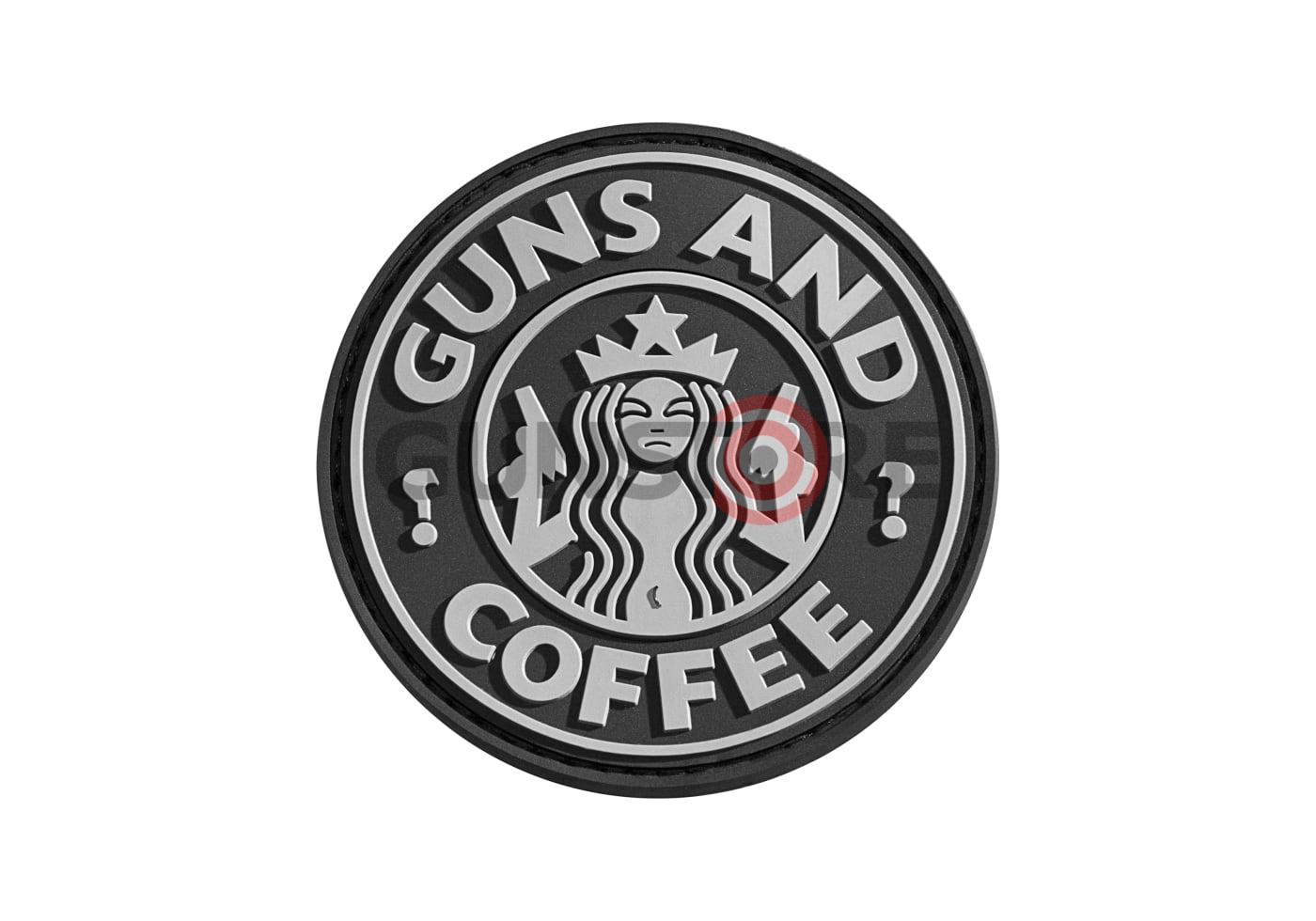 Guns and Coffee Rubber Patch SWAT