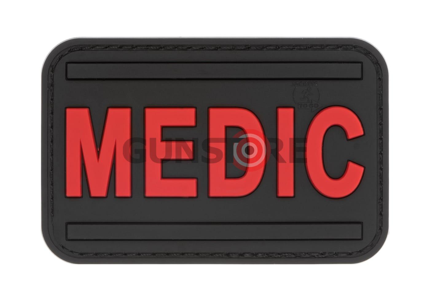 Medic Rubber Patch Blackmedic