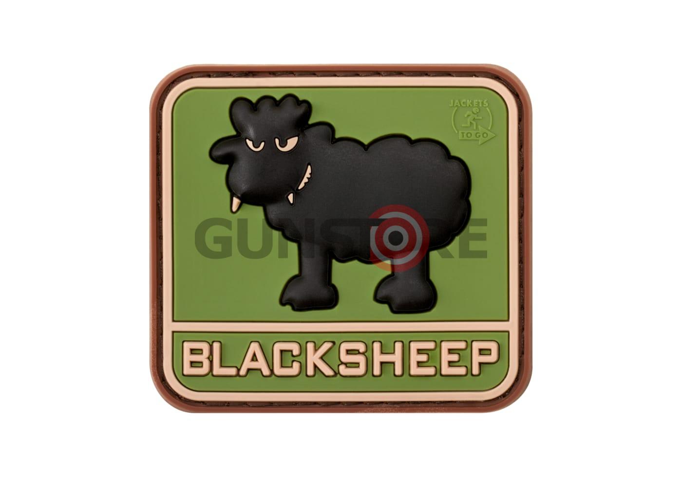 Black Sheep Rubber Patch Green