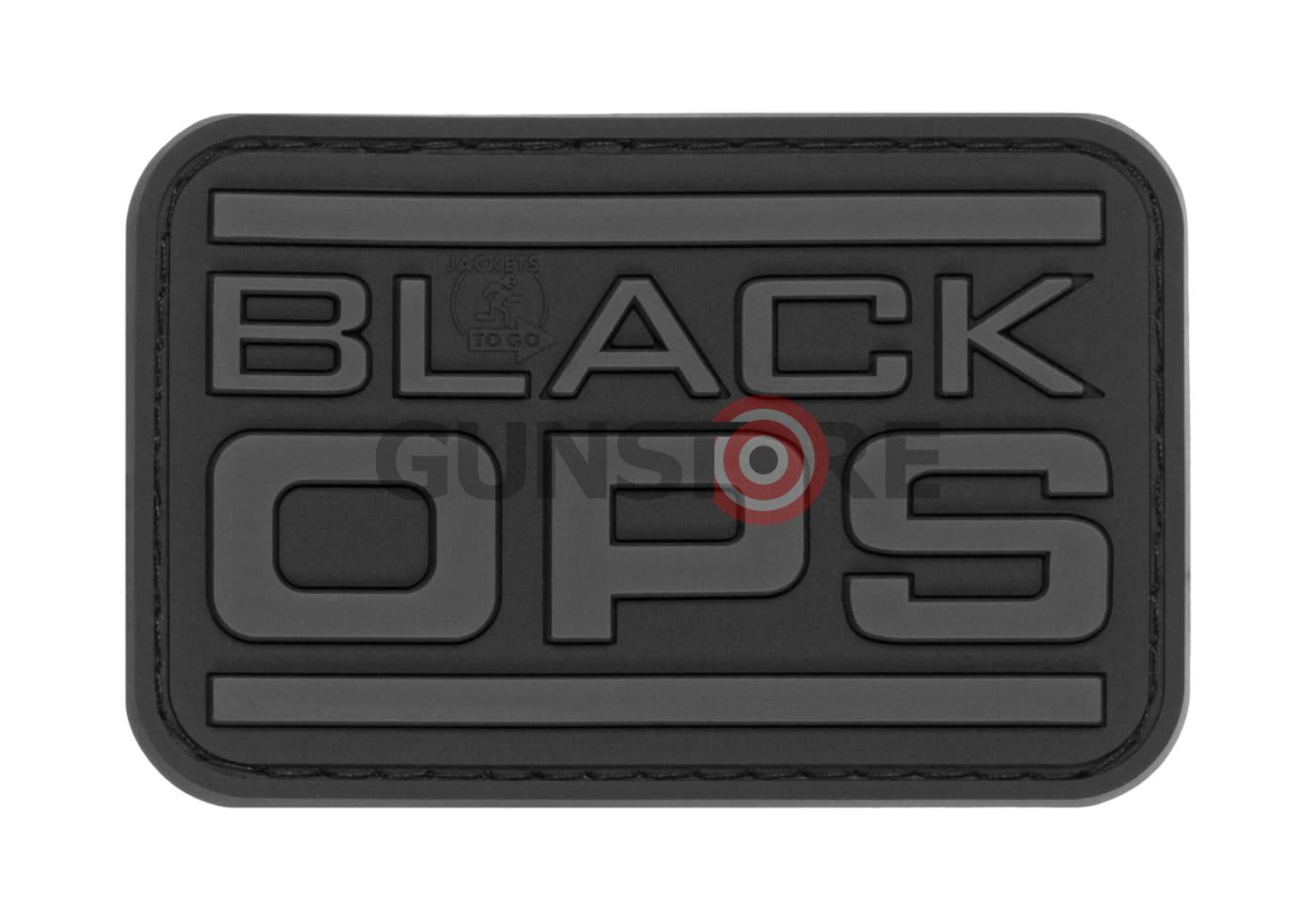 Black OPS Rubber Patch Blackops