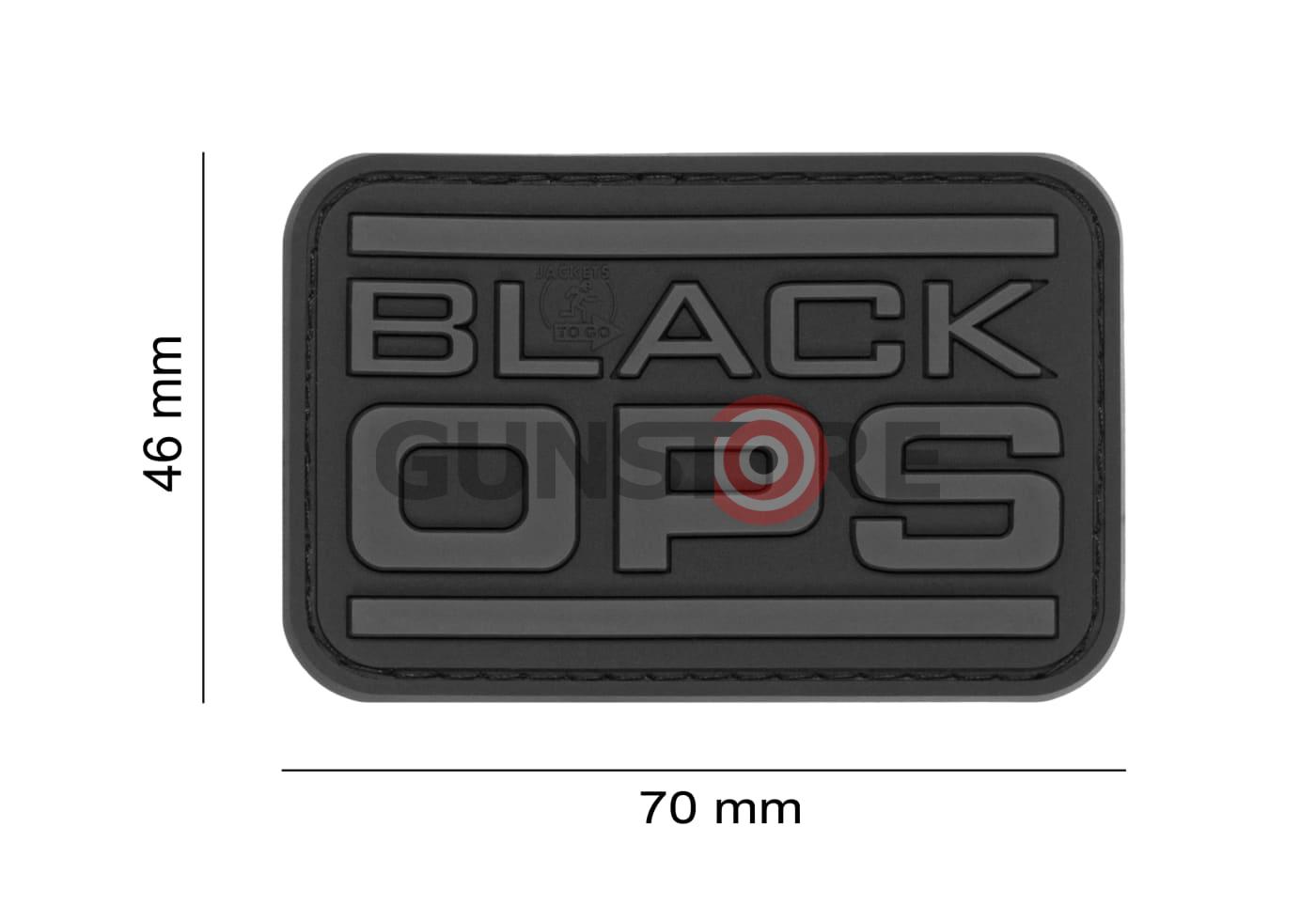 Fotografia: Black OPS Rubber Patch