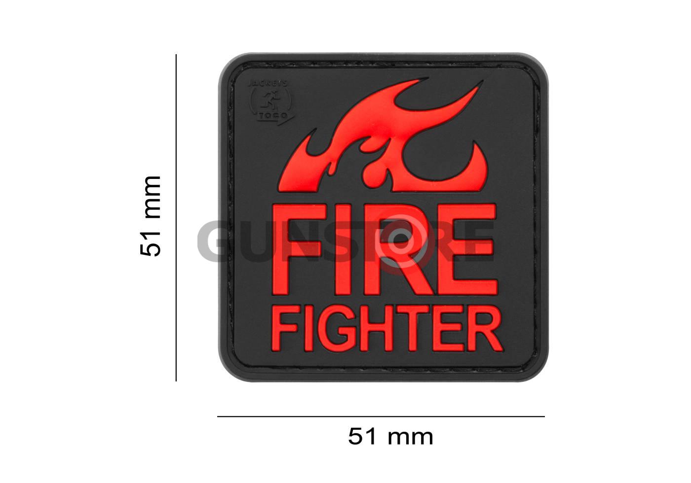 Fotografia: Fire Fighter Rubber Patch