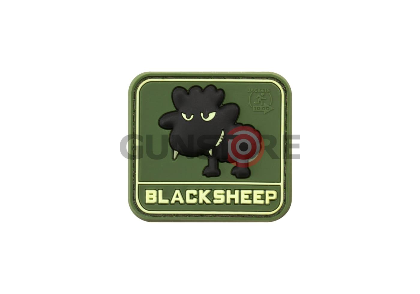 Little Black Sheep Rubber Patch