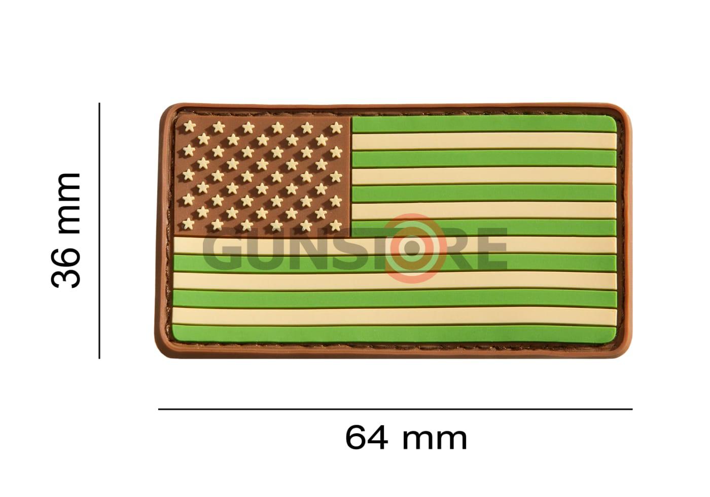 Fotografia: US Flag Rubber Patch