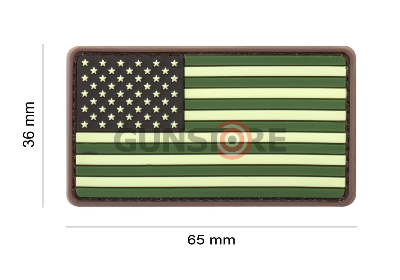Fotografia: US Flag Rubber Patch