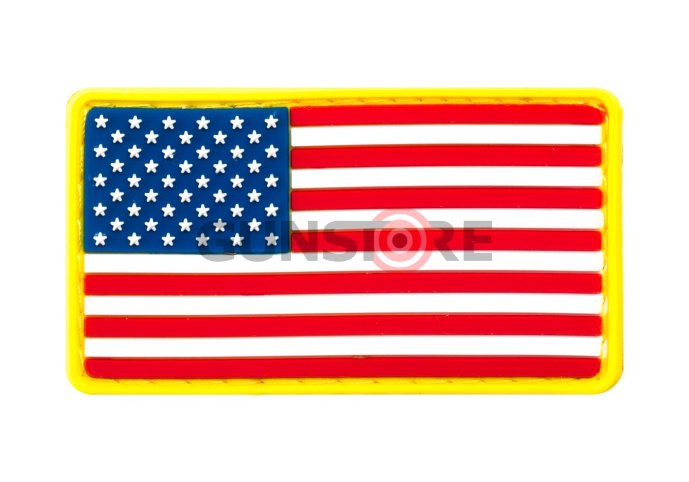 US Flag Rubber Patch Multicolor