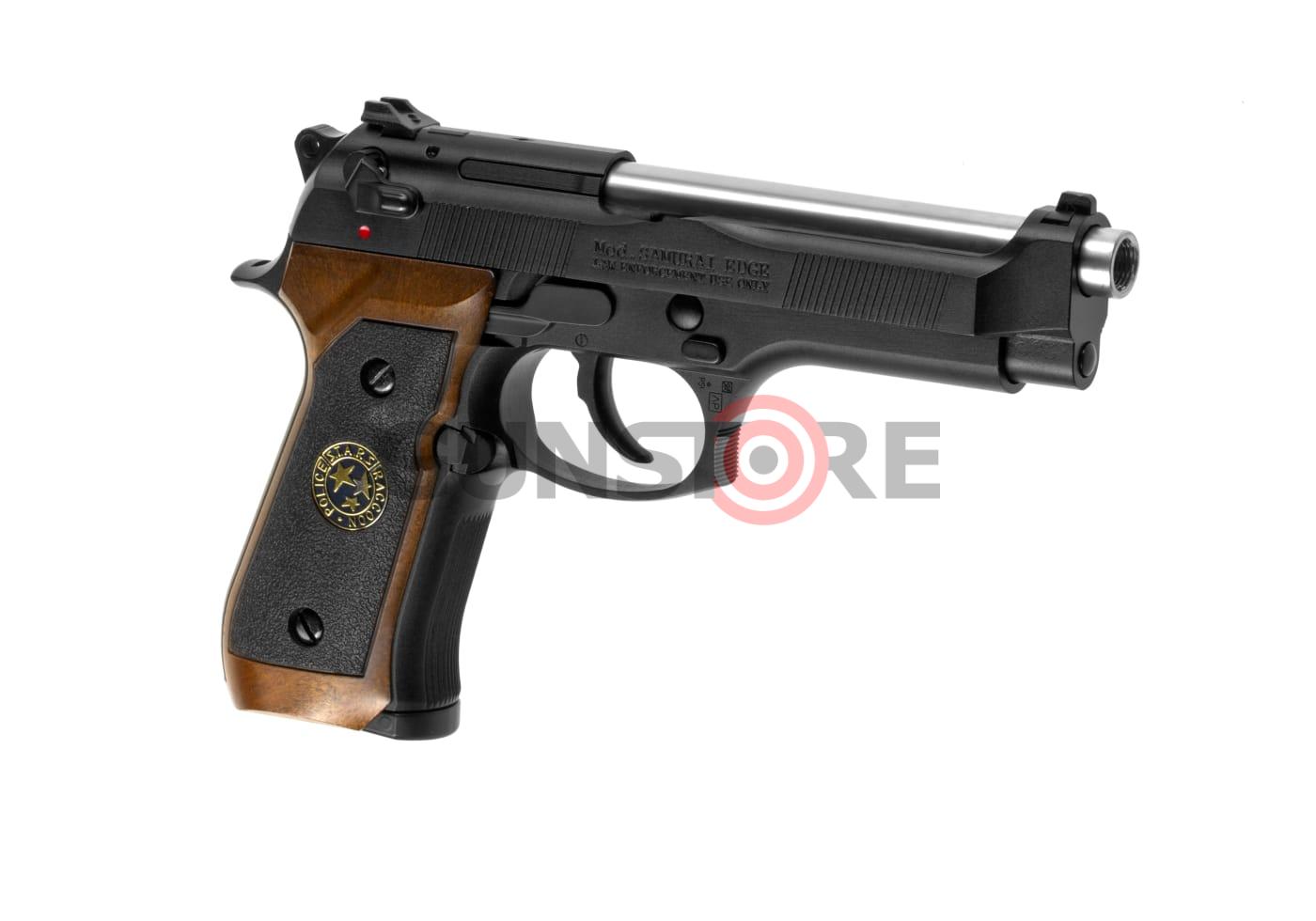 M92 Samurai Edge Biohazard Full Metal GBB Black