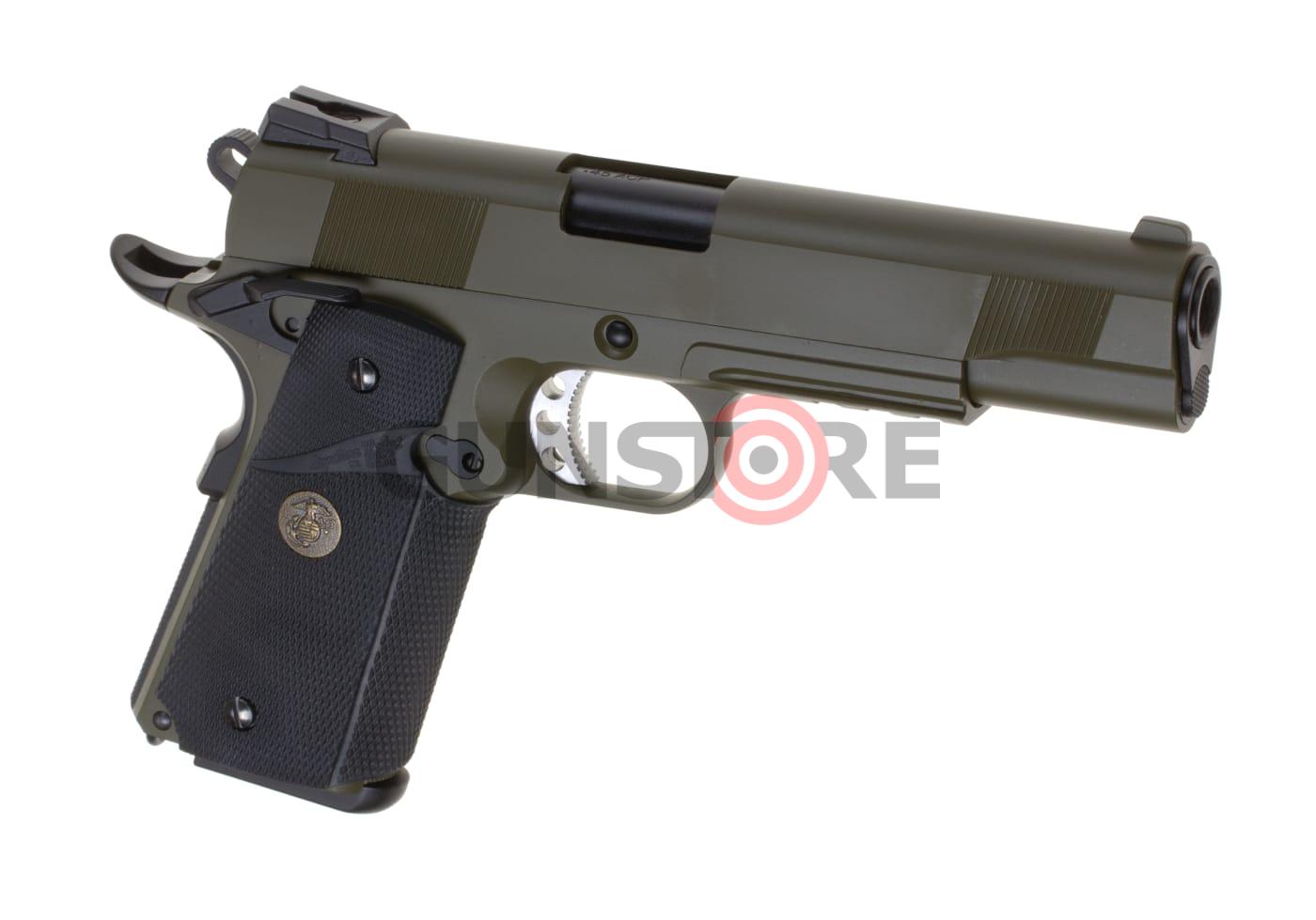 M1911 MEU Tactical Full Metal GBB OD