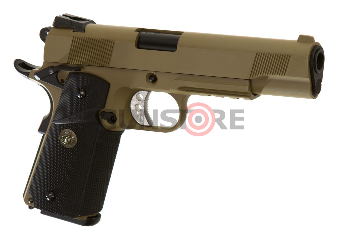 M1911 MEU Tactical Full Metal GBB Desert