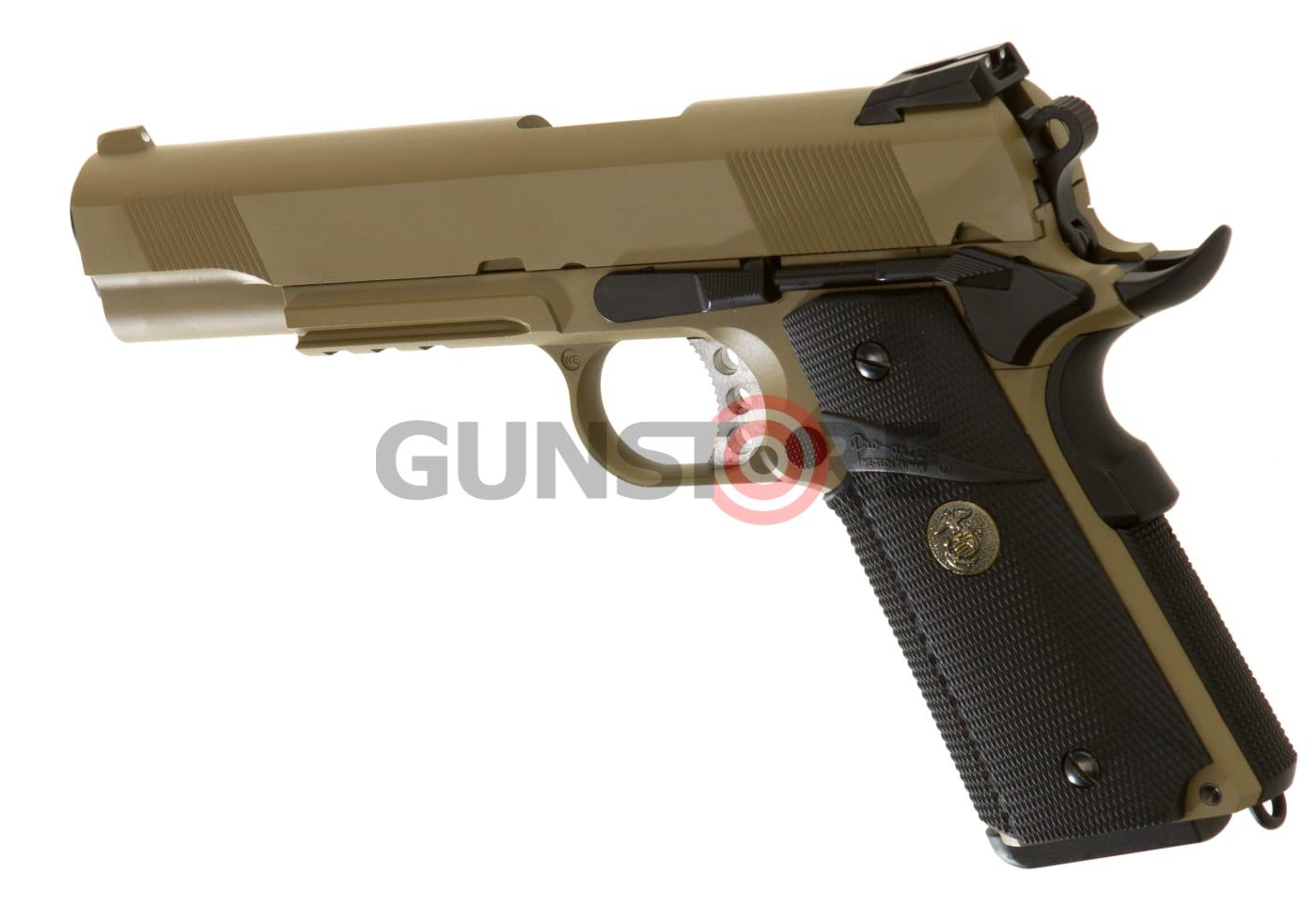 Fotografia: M1911 MEU Tactical Full Metal GBB