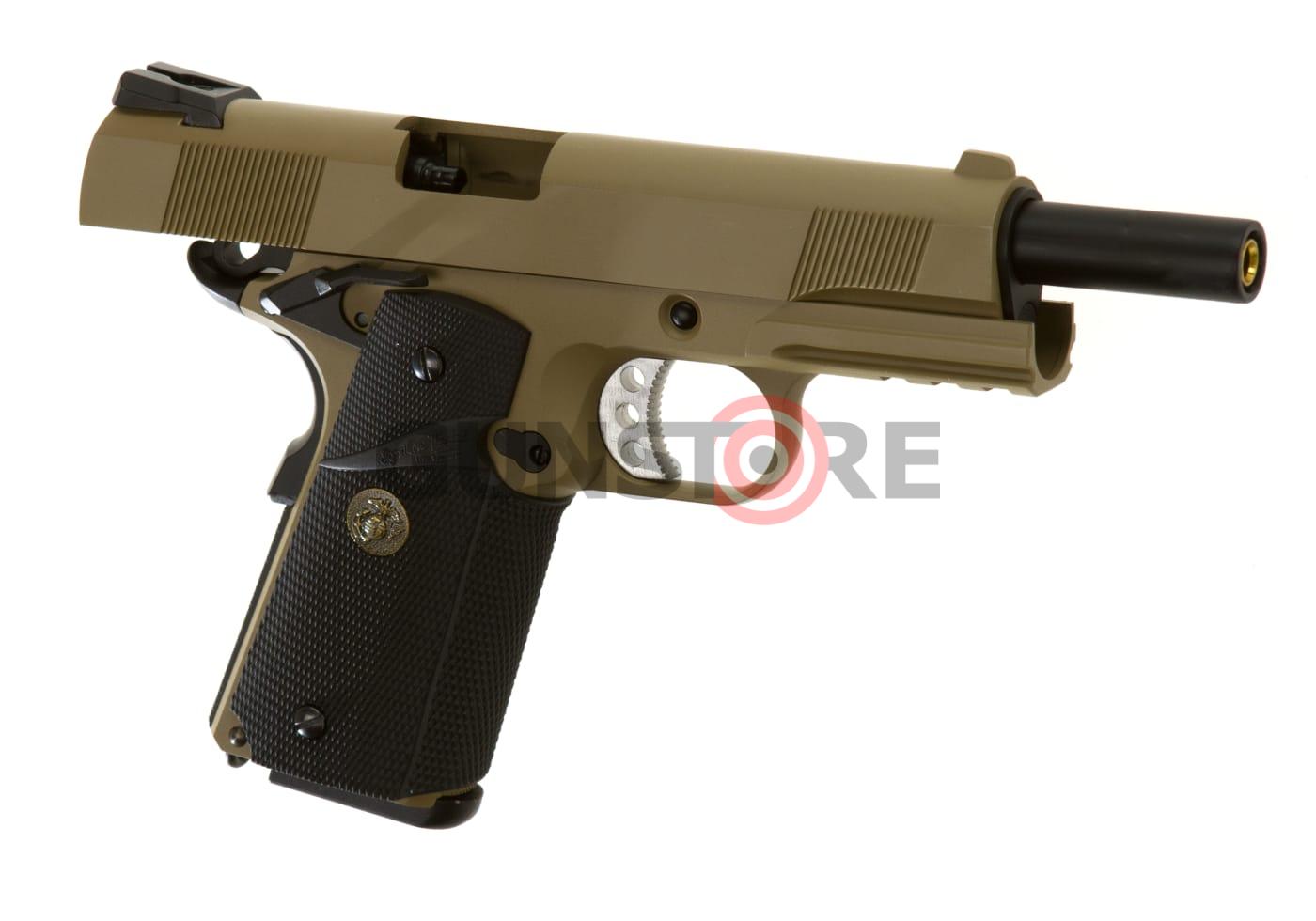 Fotografia: M1911 MEU Tactical Full Metal GBB